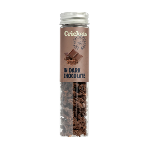 SENS Crickets in Dark Chocolate tube
