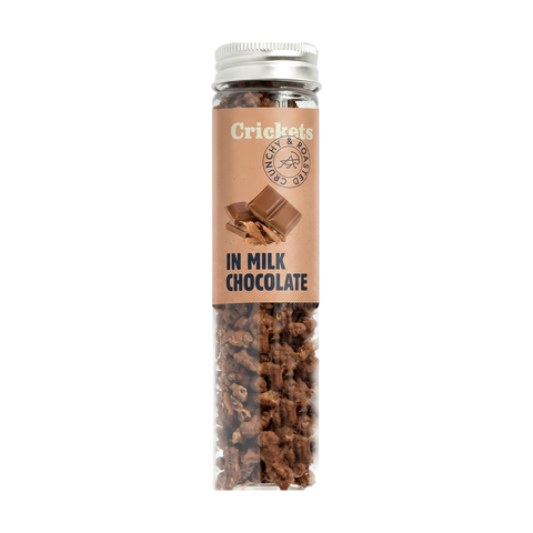 SENS Crickets in Milk Chocolate tube