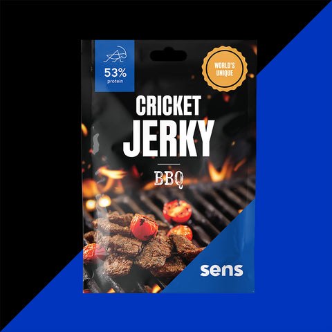 Cricket Jerky BBQ - Unique Protein Snack