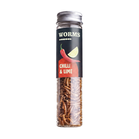 SENS Mealworms Chilli & Lime tube