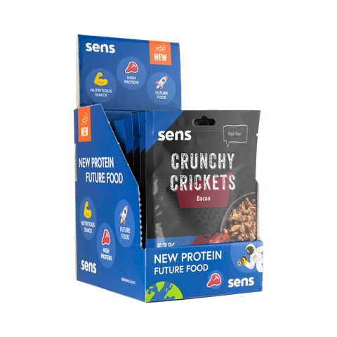 Crunchy Edible Crickets – Bacon
