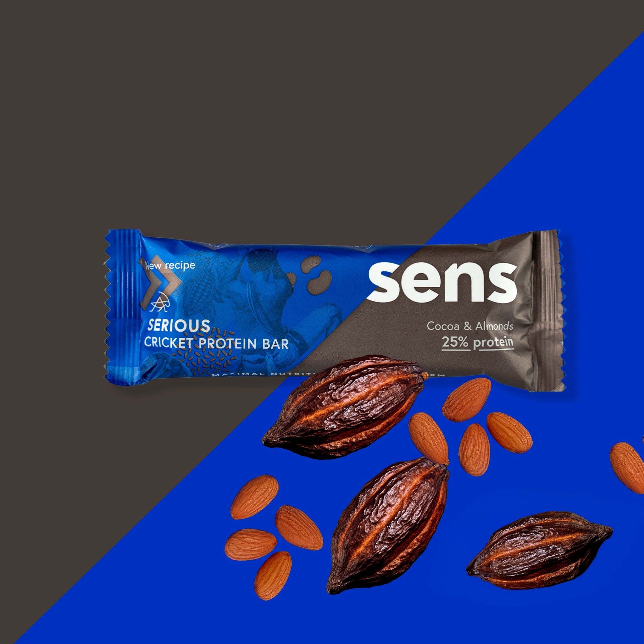 Serious Protein Bar – Cocoa & Almond | Sens sports nutrition